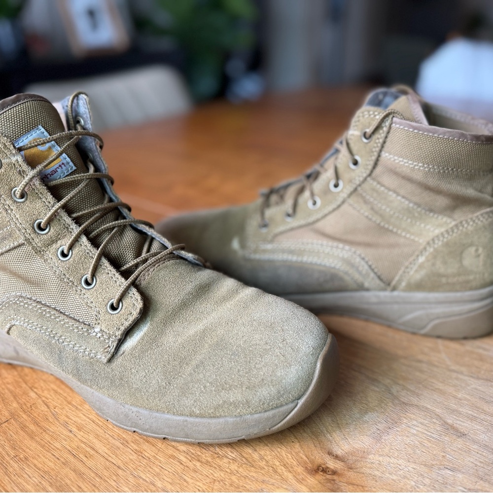 Carhartt Men's Brown Lace-Up Boots